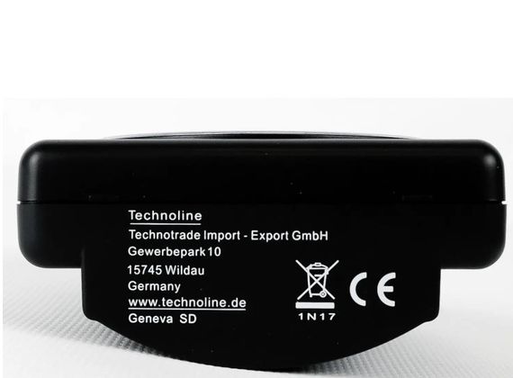 Годинник настільний Technoline Modell SD Black (Modell SD schwarz) | Зображення 2