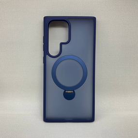 Чохол Wlons Hybrid Magnetic MagSafe матовий протиударний PC+TPU для Samsung Galaxy S24 Ultra Синій