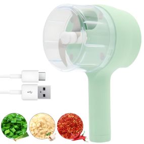 Ручной измельчитель для овощей 4в1 Food Chopper / Овощерезка электрическая / Универсальный