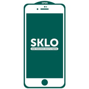 Захисне скло SKLO 5D (тех.пак) для Apple iPhone 7 plus / 8 plus (5.5")