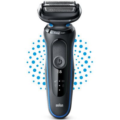 Электробритва Braun Series 5 51-B1000s BLACK / BLUE | Зображення 2