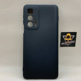 Чохол Motorola Edge 20 Pro SoftTouch Silicone Протиударний чохол софт тач Чорний