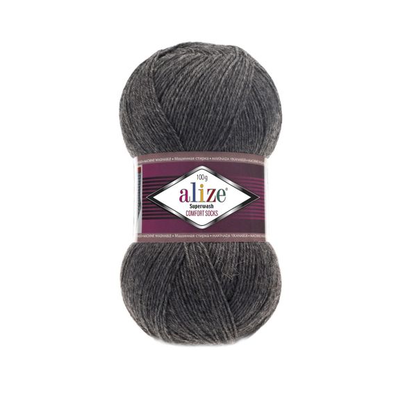 Пряжа Alize SUPERWASH COMFORT 182 алізе супервош 75% вовна 25% поліамід