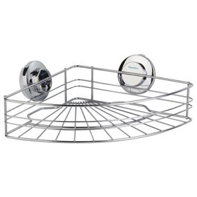 Кошик Aquatica на вакуумних присосках кутовий s38 294×210×90мм (9783831)