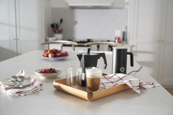 Вспениватель молока Silver Crest SMAS 500 D4 черный электрический капучинатор с подогревом для кофе латте капучино какао | Зображення 5