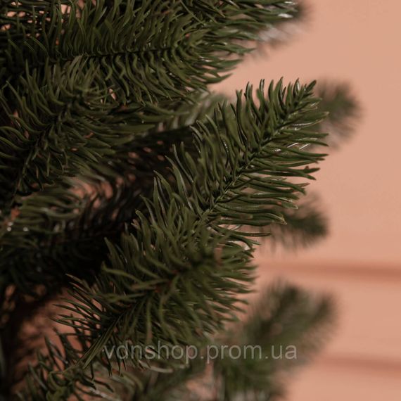Литая искусственная елка зеленая 150 см на пластиковом основании SOK-M-D-5 | Зображення 1