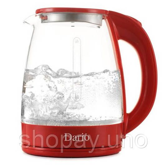Электрочайник Dario DR1802 Red 1.8л | Зображення 1