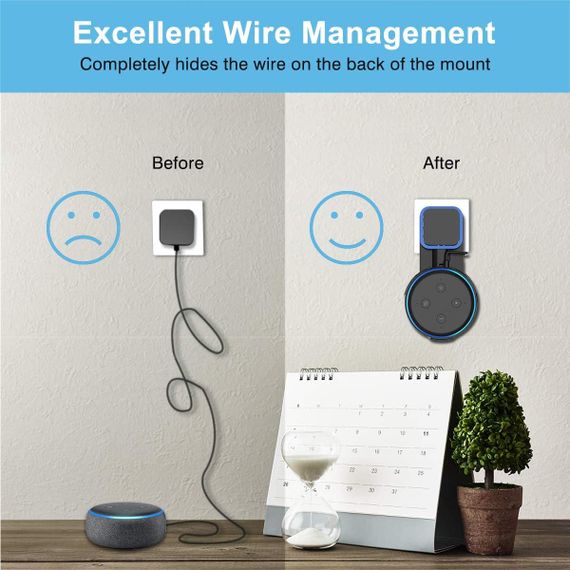 Настінне кріплення для Amazon Alexa Echo Dot 3-го покоління | Зображення 3