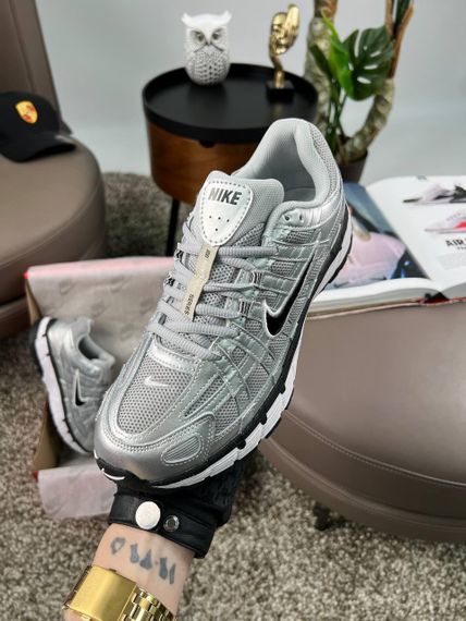 Чоловічі кросівки P-6000 M Silver Black весна / літо / осінь A3781 44 28 см | Зображення 5