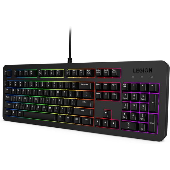 Клавіатура Lenovo Legion K310 RGB USB UA Black (GY41N91855) | Зображення 2