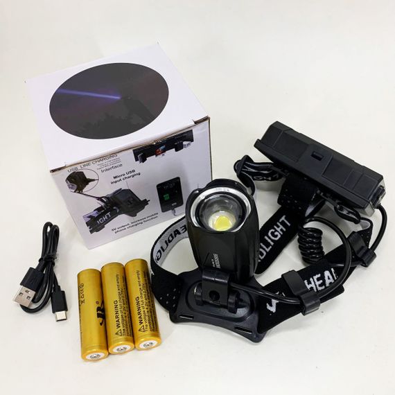 Ліхтар налобний BL-T35-P160 3x18650 | Зображення 7