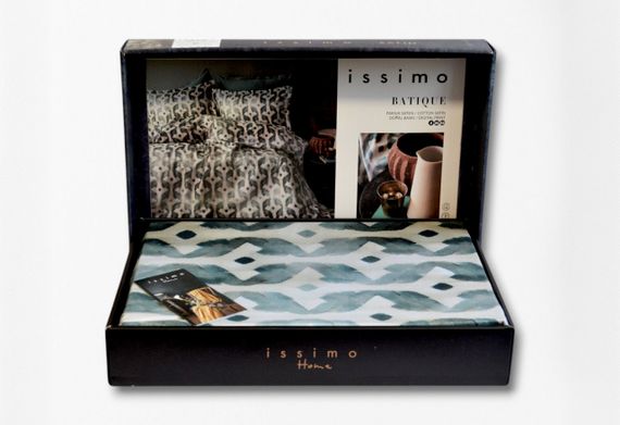 Комплект постільної білизни Issimo Digital Satin 200х220 см p Batigue | Зображення 3