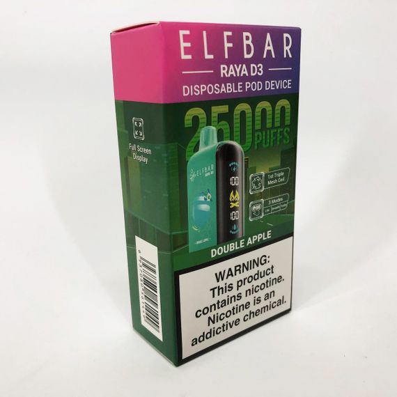 Elf Bar Raya D3 25000 смак Яблуко (Double Apple) | Зображення 3
