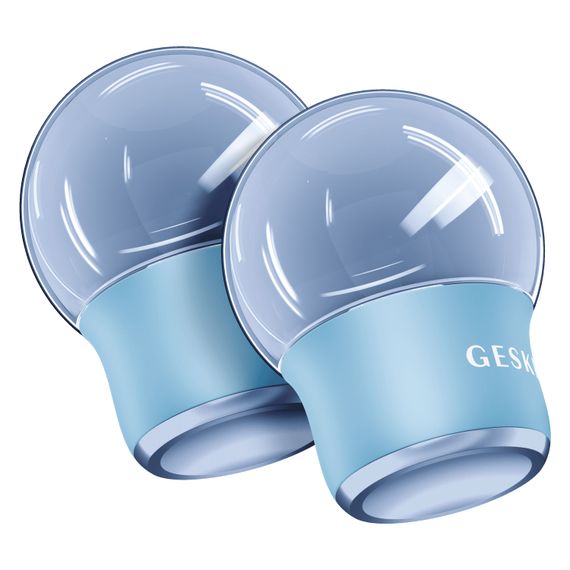 Масажер для обличчя і тіла GESKE Cool&Warm Face and Body Massager 7в1 aquamarine | Зображення 5