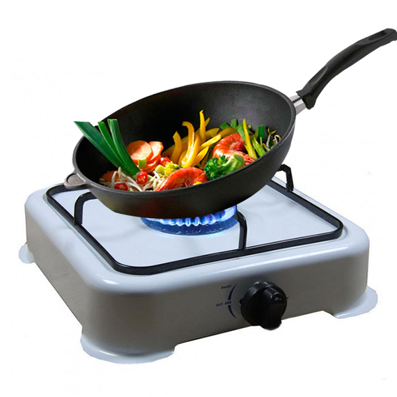 Настільна газова плита Starlux SGS-6001 на 1 конфорку, Біла