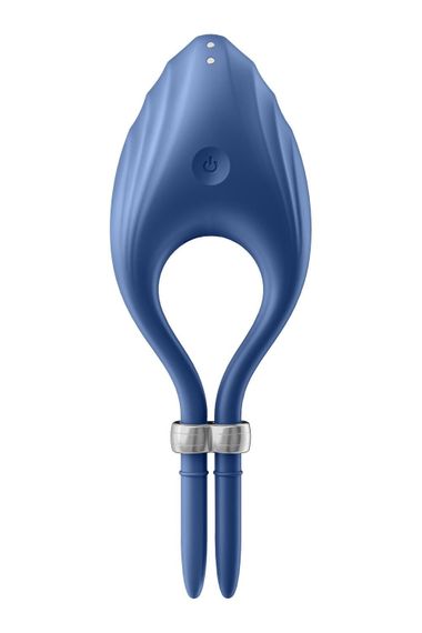 Ерекційне віброкільце-ласо Satisfyer Duelist Blue, 10 режимів, потужний мотор | Зображення 2