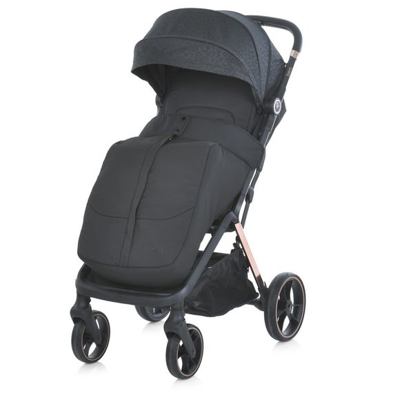 Дитяча прогулянкова коляска BEYA ME 1127-G Black Leo | Зображення 6