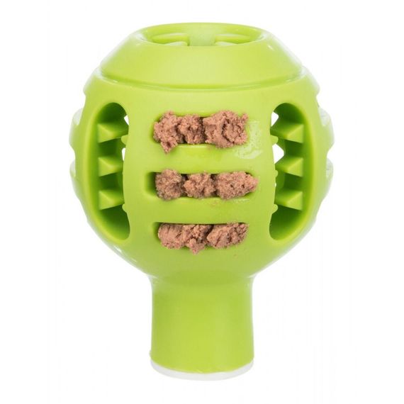 Іграшка Trixie Lick n Snack для собак М яч для ласощів гума 8х12х13 см | Зображення 3