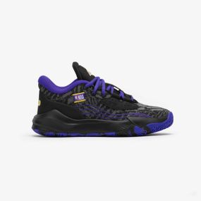 Баскетбольні кросівки Fast 900 дитячі низькі NBA Lakers чорні - EU39 UA38