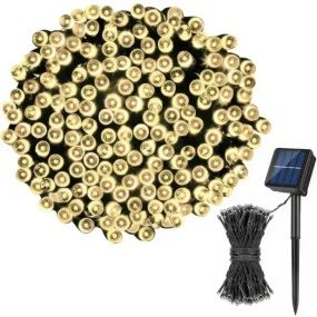 Вулична гірлянда із сонячною панеллю лінза діод SFK-16 Водонепроникні світлодіодні лампи-гірлянда 10м