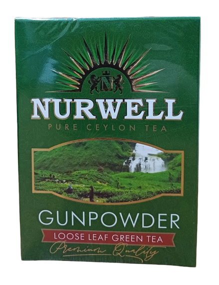 Зелений чай NURWELL GREEN GUNPOWDER 100гр