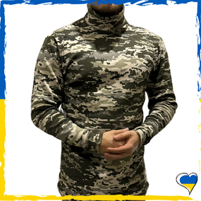 Реглан пиксель. Кофта тактическая на флисе. Кофта теплая военная XS-2XL