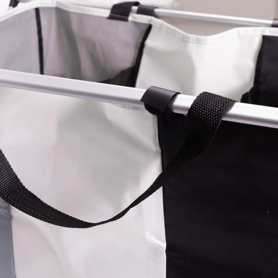 Кошик-органайзер для білизни на каркасі 95 (л) на 3 відділення HP-41-4 | Зображення 7