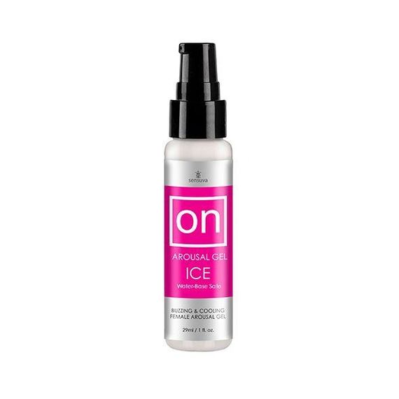 Збуджувальний гель для клітора Sensuva ON for Her Arousal Gel Ice 29мл охолодж. рідкий вібратор Sex Aura