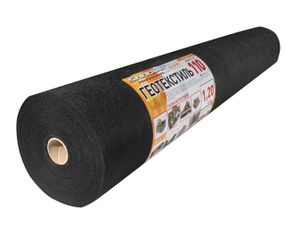 Геотекстиль  (110 г/м²) 1.2*50 черный геотекстиль садовый