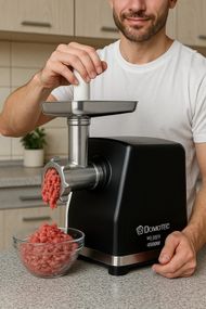 Рожкова кавомашина з потужністю 850 Вт та тиском 15 бар, Domotec MS-113 (47533-MS-113_2282)