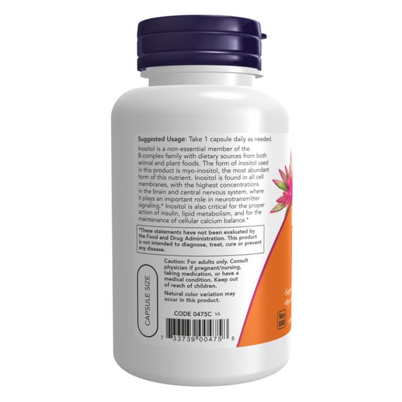 Inositol 500mg - 100caps | Зображення 2