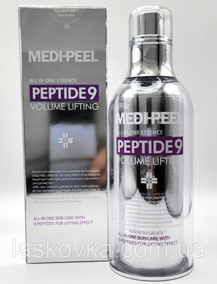 Ліфтинг есенція для обличчя з пептидами Medi-Peel Peptide 9 Volume Lifting | Зображення 2