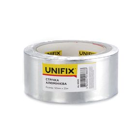Стрічка клейка алюмінієва 50 мм*25 м UNIFIX AL-50251