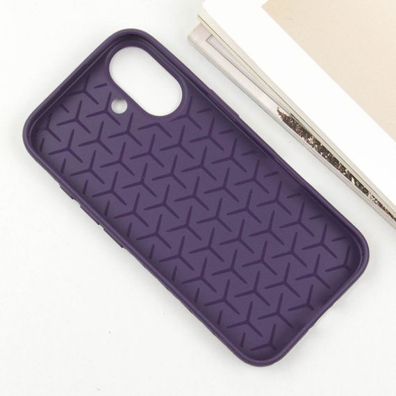 Чохол TPU Weaving для Apple iPhone 16 (6.1") Purple | Зображення 2