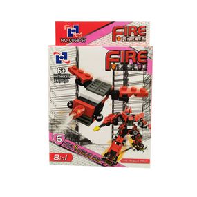 Дитячий конструктор  0868-57 пожежний транспорт (Вид 6)