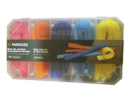 Кабельні стяжки різнокольорові 50 шт PARKSIDE