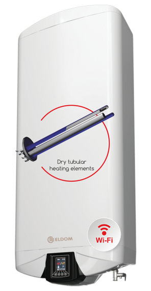 Водонагрівач Eldom GALANT DRY 100  3x 1000 W  DV100DW-W ELDOM | Зображення 1