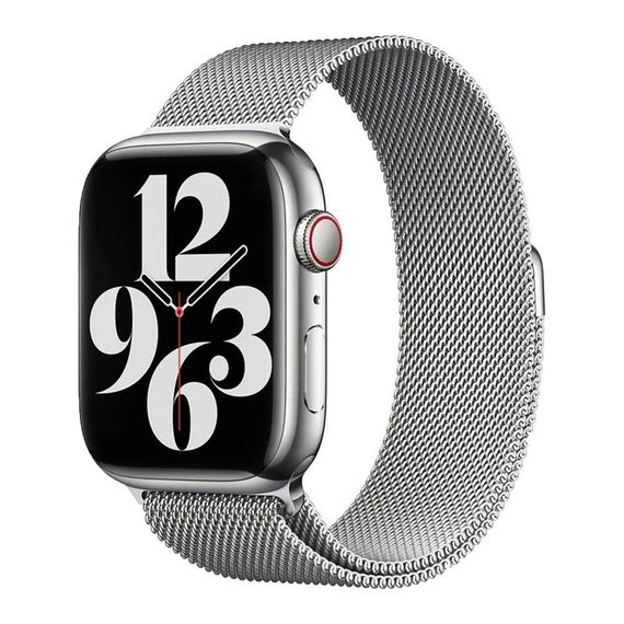 Ремінець для Apple Watch Milanese Loop 42/44/45/49 mm Колір Silver | Зображення 1