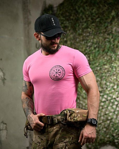 Хлопкова Футболка руни pink ПП7753 | Зображення 2