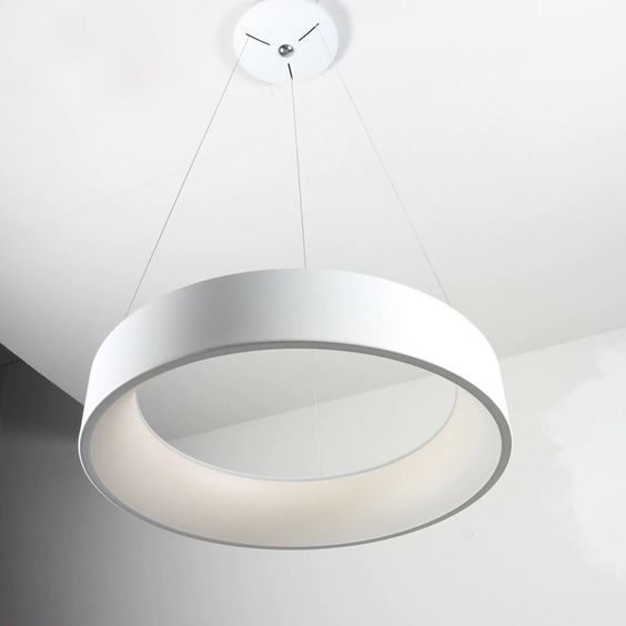 Светильник потолочный подвесной с пультом BL-483S/2x24W LED RM WH | Зображення 4