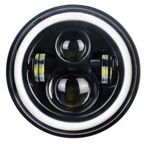 Світлодіодна фара AllLight JR-4-45W 3chip CREE ближнє+дальнє (DRL+поворот) НИВА, ВАЗ, ГАЗ, УАЗ, JEEP, VW