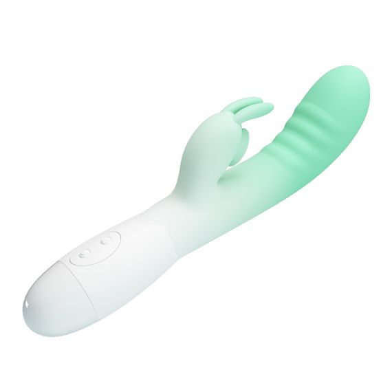 Вібромасажер серії Pretty Love - CERBERUS Rabbit Vibrator Light green, BI-014795-A1B sexstyle | Зображення 13