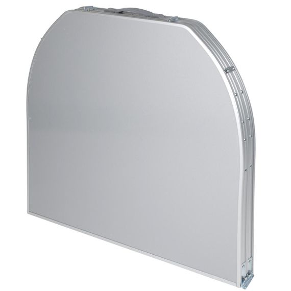 Стіл Bo-Camp Premium Oval 120x80 cm Grey (1404420) | Зображення 2