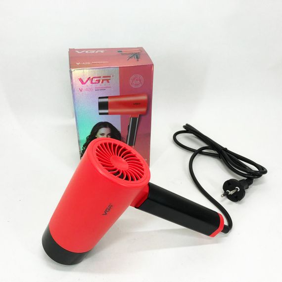 Класичний фен для сушіння та укладання волосся, Фен з регульованою швидкістю і температурою UH-19 | Зображення 2