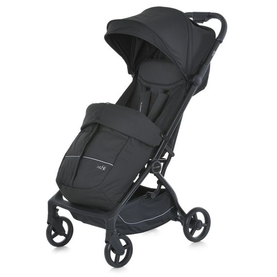 Коляска дитяча прогулянкова MUSE ME 1118 Black | Зображення 1