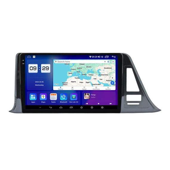 Штатна магнітола серії Mekede M200S 2K під Toyota C-HR CHR 2016-2020 (F2) (W1) 9 дюймів