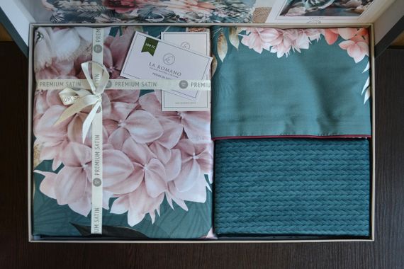 Постільна білизна La Romano Premium Satin 160×220 см сімейна Annamaria Tapestry | Зображення 6