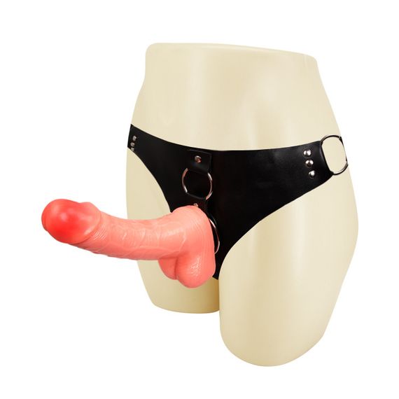 Страпон - Ultra Passionate Harness, 18 см Sex Aura | Зображення 7