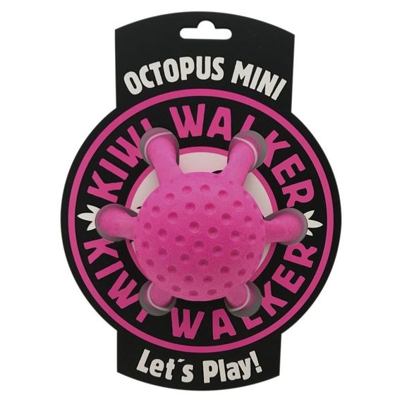 Іграшка для собак Kiwi Walker Octopus Mini, 12 см, рожевий | Зображення 2