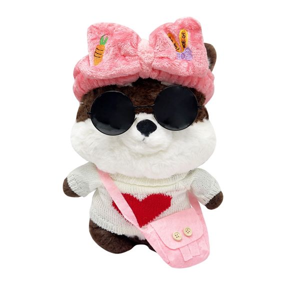 Мягкая игрушка "Собачка" K0201(Brown) одежда в ассортименте, 30 см | Зображення 2